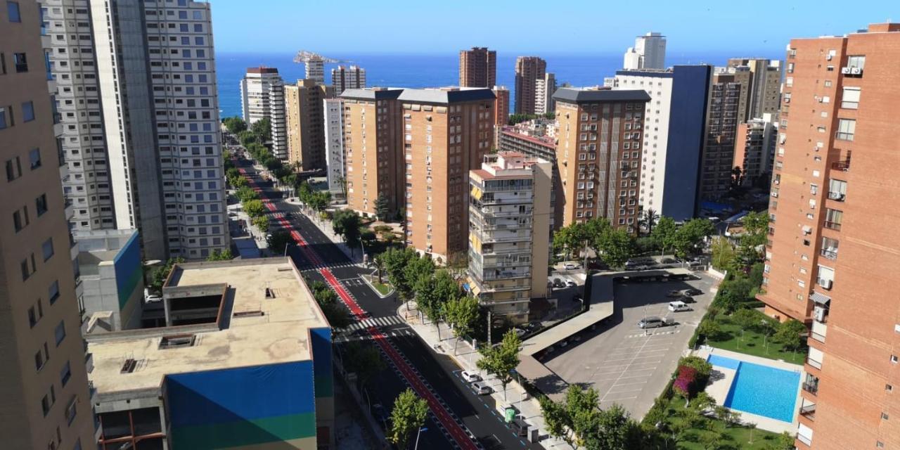 Apartamento Turistico La Pinta Planta 18 Benidorm Exteriér fotografie