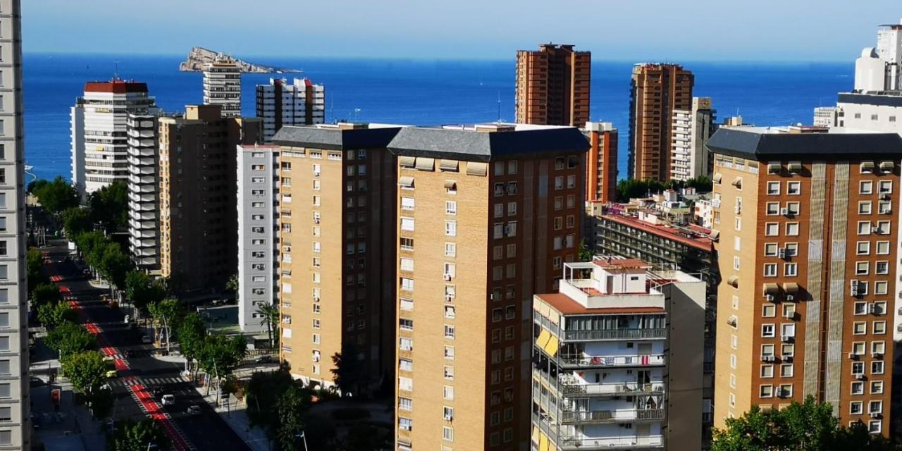 Apartamento Turistico La Pinta Planta 18 Benidorm Exteriér fotografie
